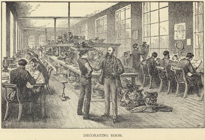 Guide à travers les manufactures royales de porcelaine - English School
