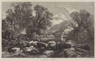 Un lieu de vacances (gravure) - English School