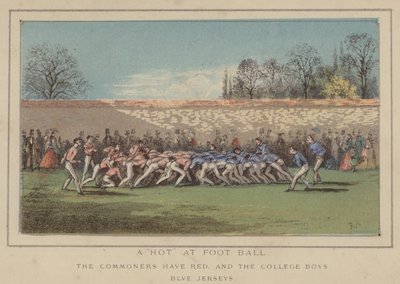 Un "chaud" au football - English School