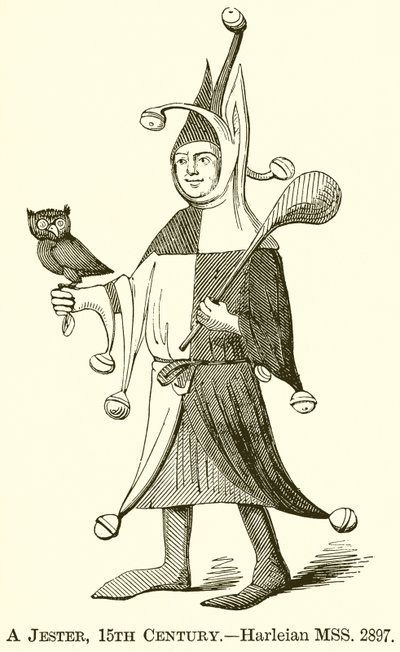 Un bouffon, XVe siècle - English School