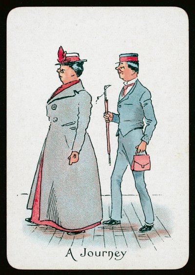 Un voyage (lithographie en couleur) - English School