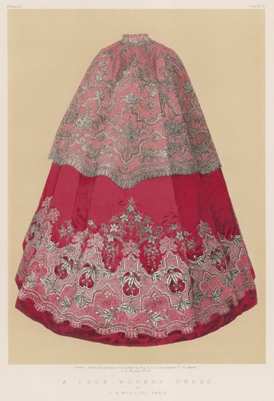 Robe en dentelle travaillée - English School