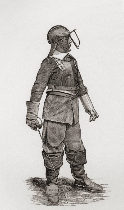 Un cavalier léger du temps d