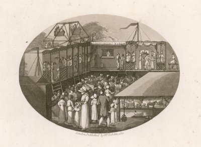 Une foire à Londres, peut-être à Camberwell - English School