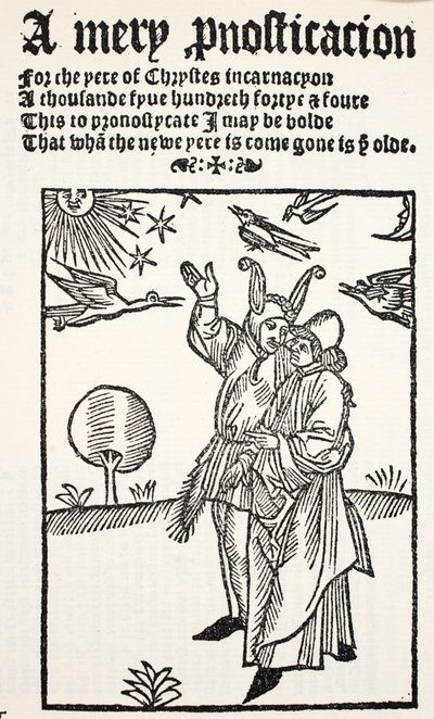 Une joyeuse prognostication pour 1544 - English School