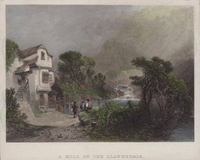Un moulin sur le Llanberris - English School