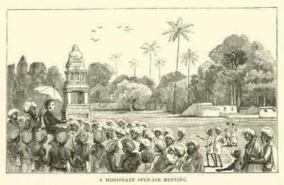 Réunion missionnaire en plein air - English School