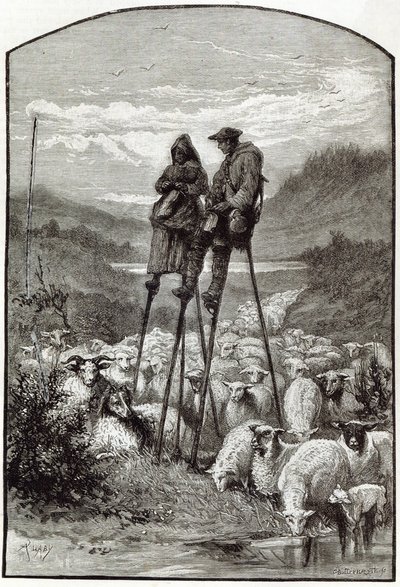 Une pastorale dans les Landes, de 