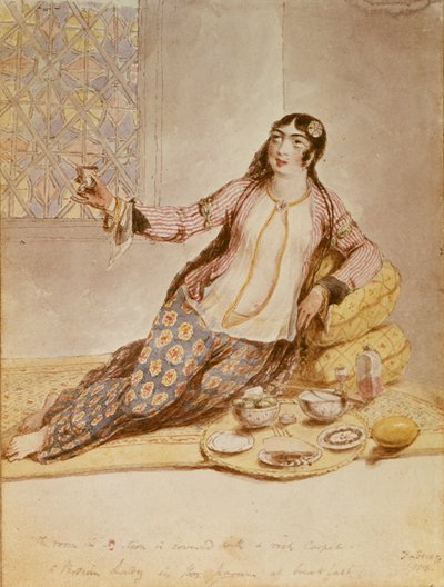 Une dame persane, de 