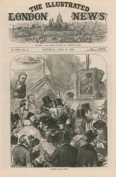 Vente de tableaux à Londres - English School