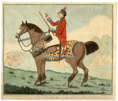 Un portrait [George Washington] - English School