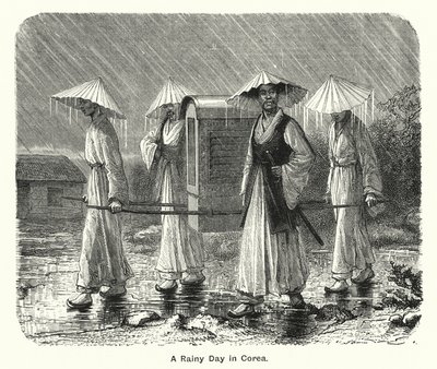 Un jour de pluie en Corée - English School