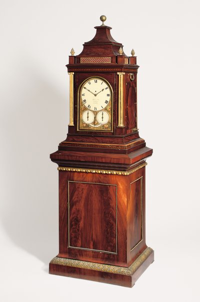 Horloge musicale géante à huit jours, c.1820 - English School