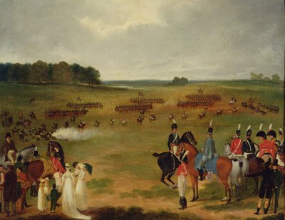Revue de la cavalerie volontaire de Londres et de l
