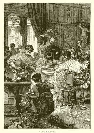 Un banquet romain - English School