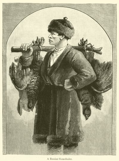Un marchand de gibier russe - English School