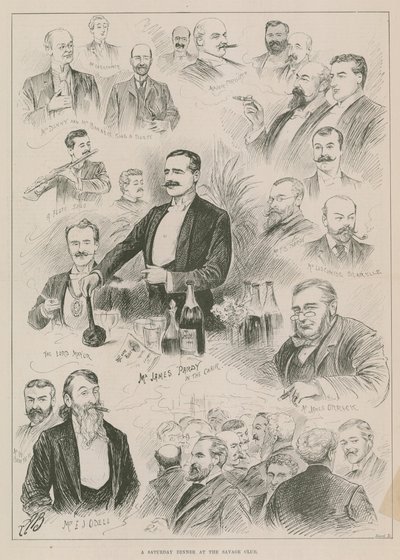 Un dîner du samedi au Savage Club - English School