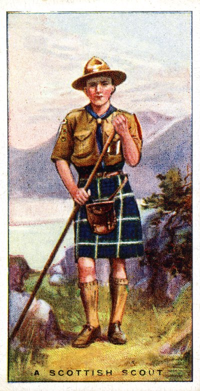 Un scout écossais, 1929 - English School