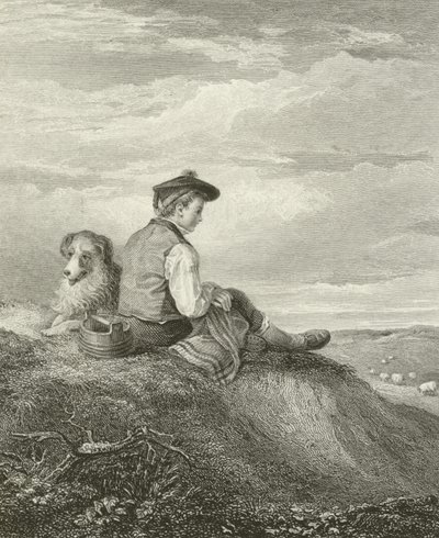 Un berger écossais - English School