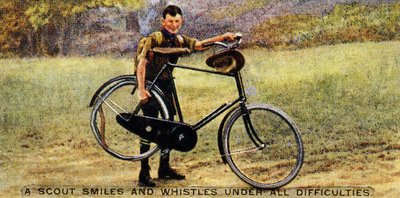 Un scout sourit et siffle en toutes circonstances, 1929 - English School