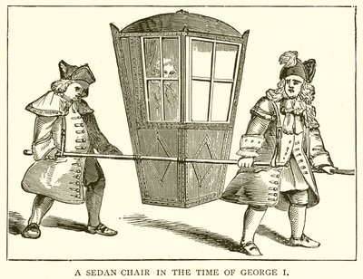 Une chaise à porteurs à l