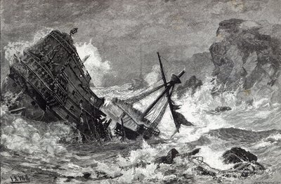 Une tempête de septembre, 1588, de 
