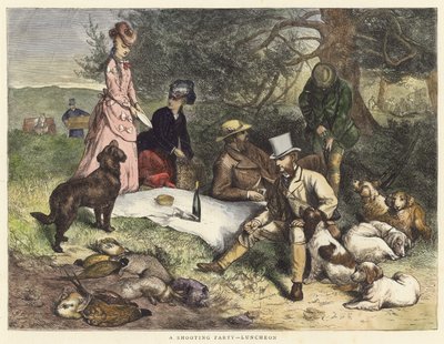 Une partie de chasse - English School