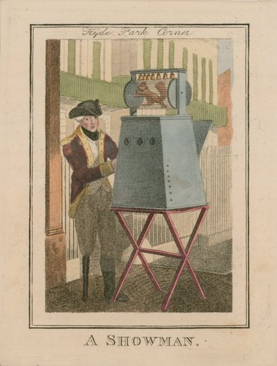Un montreur, Hyde Park Corner - English School