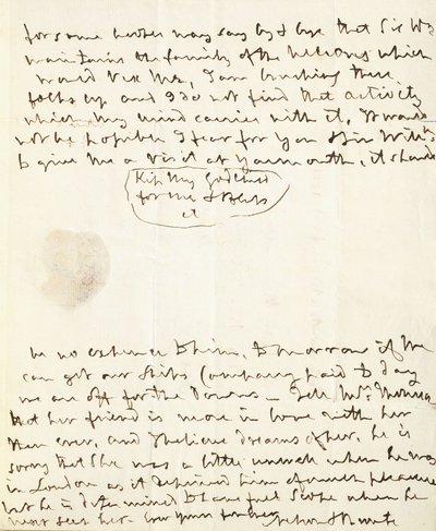 Lettre autographe signée à Lady Hamilton, 1801 - English School