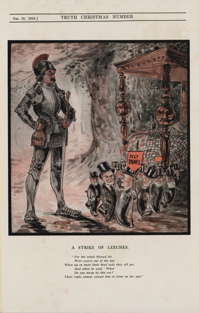 Une grève de sangsues - English School