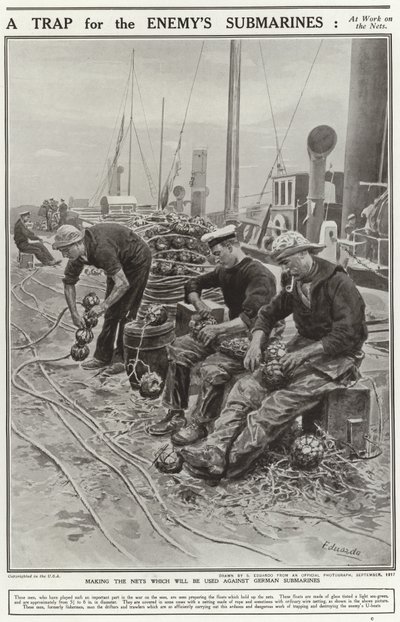 Un piège pour les sous-marins ennemis - English School