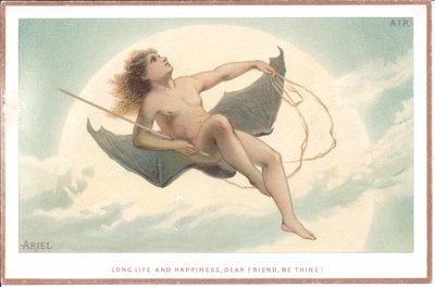 Carte victorienne d