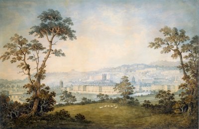 Vue de Bath, vers 1800 - English School