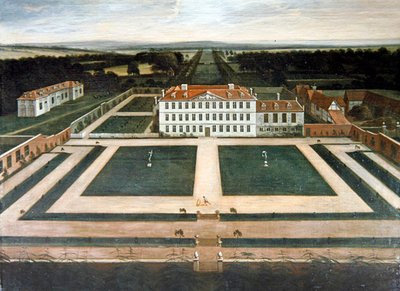 Vue de Capesthorne Hall, Cheshire, c.1730 - English School