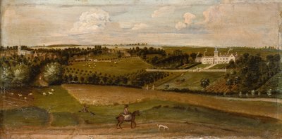 Vue de Walgrave Hall - English School
