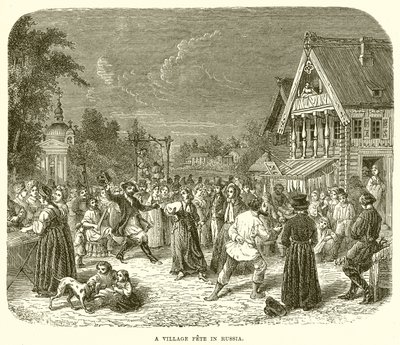 Une fête de village en Russie - English School