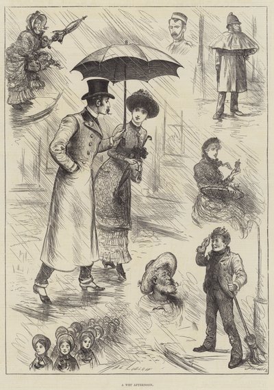 Un après-midi pluvieux - English School