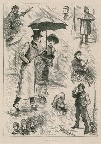Un après-midi pluvieux - English School