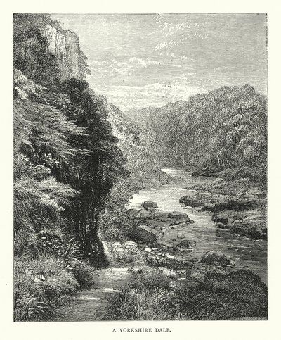 Une vallée du Yorkshire - English School