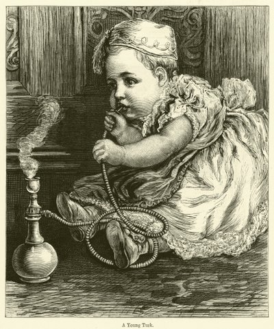 Un jeune turc (gravure) - English School