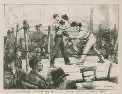 Un match de boxe - English School