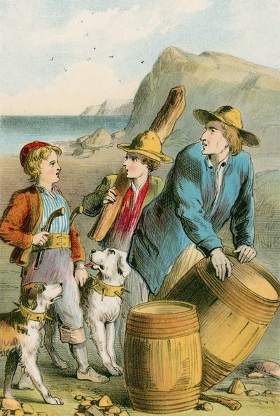 Une décoration de brigand - English School