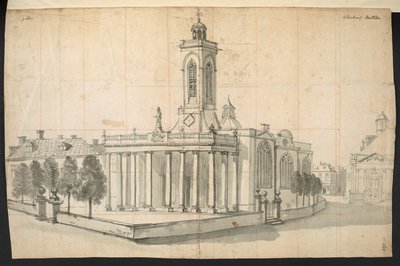 Un bâtiment à Northampton, de 
