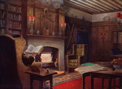 Un coin cosy dans le salon des fumeurs - English School