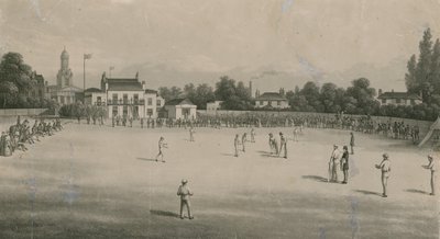 Un match de cricket - English School