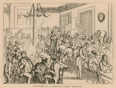 Une discussion au Belvidere - English School