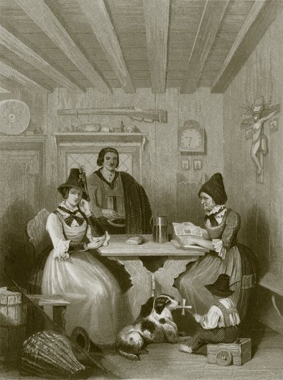 Scène Familiale au Tyrol - English School