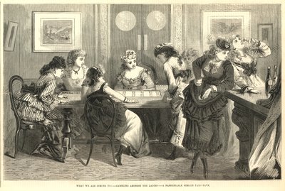 Une banque de faro féminine à la mode - English School