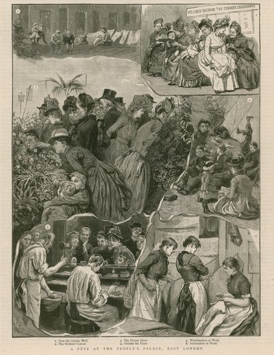 Une fête au Palais du Peuple, East London - English School