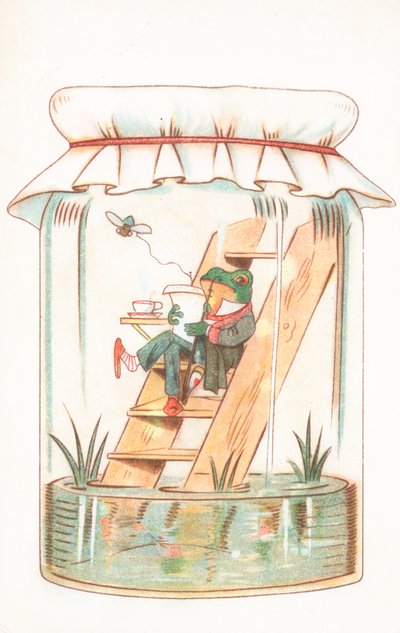 Une grenouille dans un pot de confiture - English School